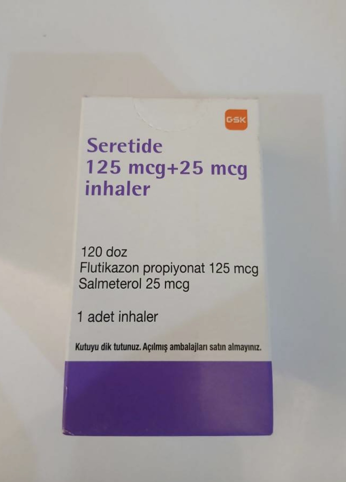 اسپری سروتاید 25/125 میکروگرم SERETIDE Inhaler 25/125 mcg
