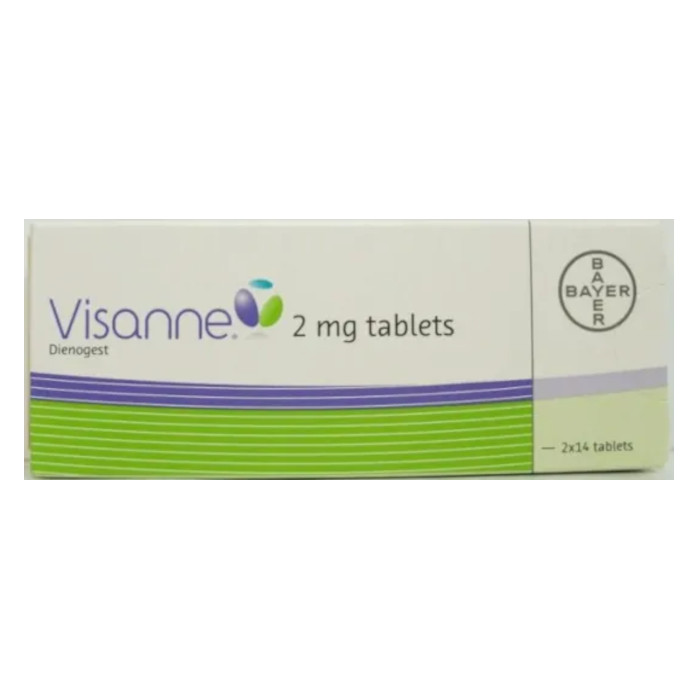 قرص ویزان 2 میلی گرم VISANNE 2MG TAB