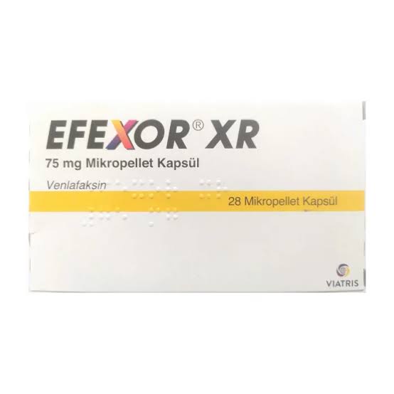 ونلافاکسین (افکسور) 75mg