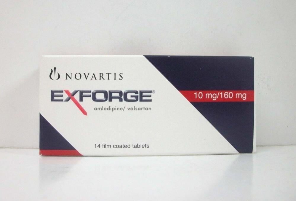 قرص اکسفورج 10/160 میلی گرم EXFORGE Tablet 10/160mg