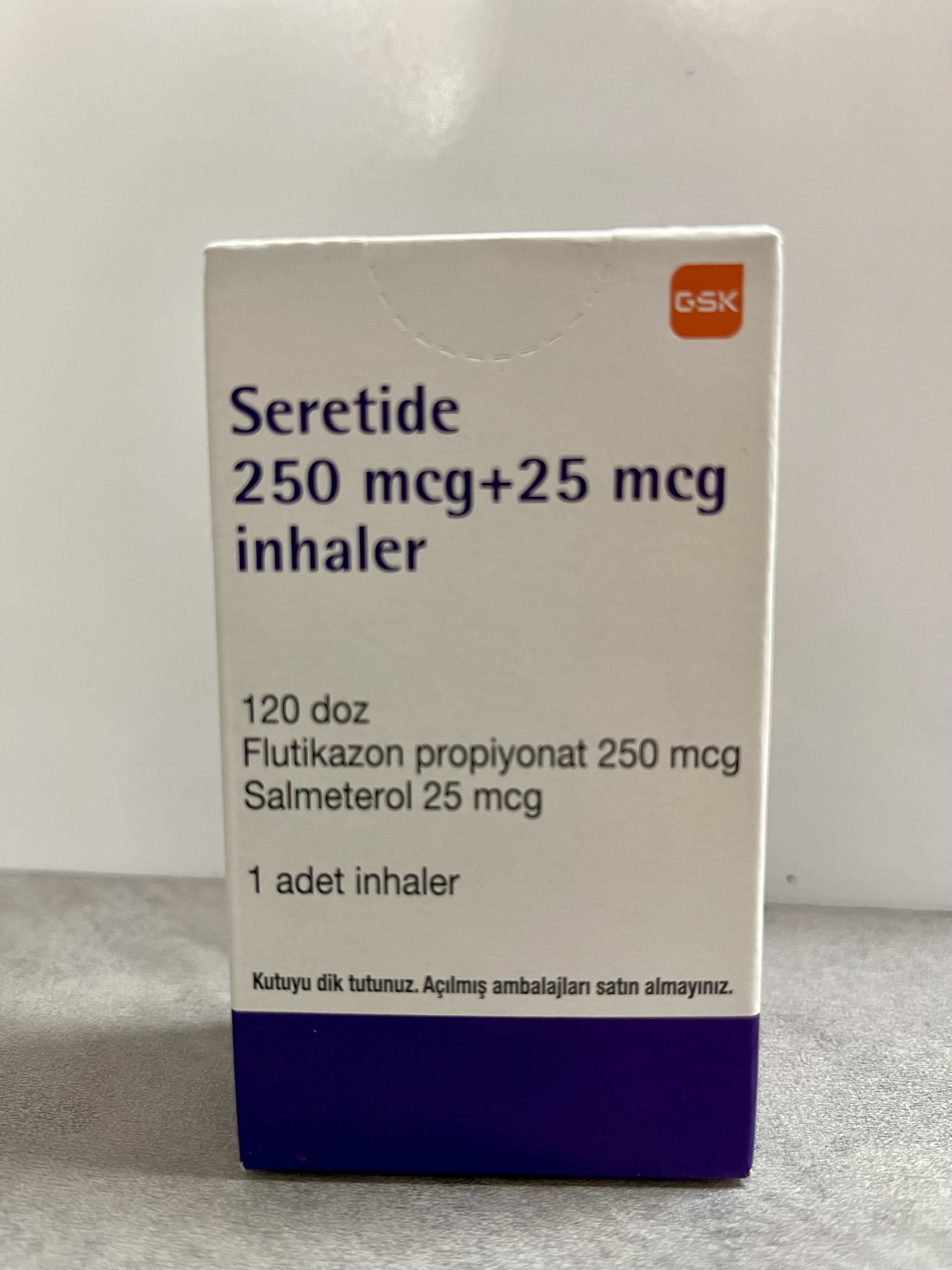 اسپری سروتاید 25/250 میکروگرم SERETIDE Inhaler 25/250 mcg